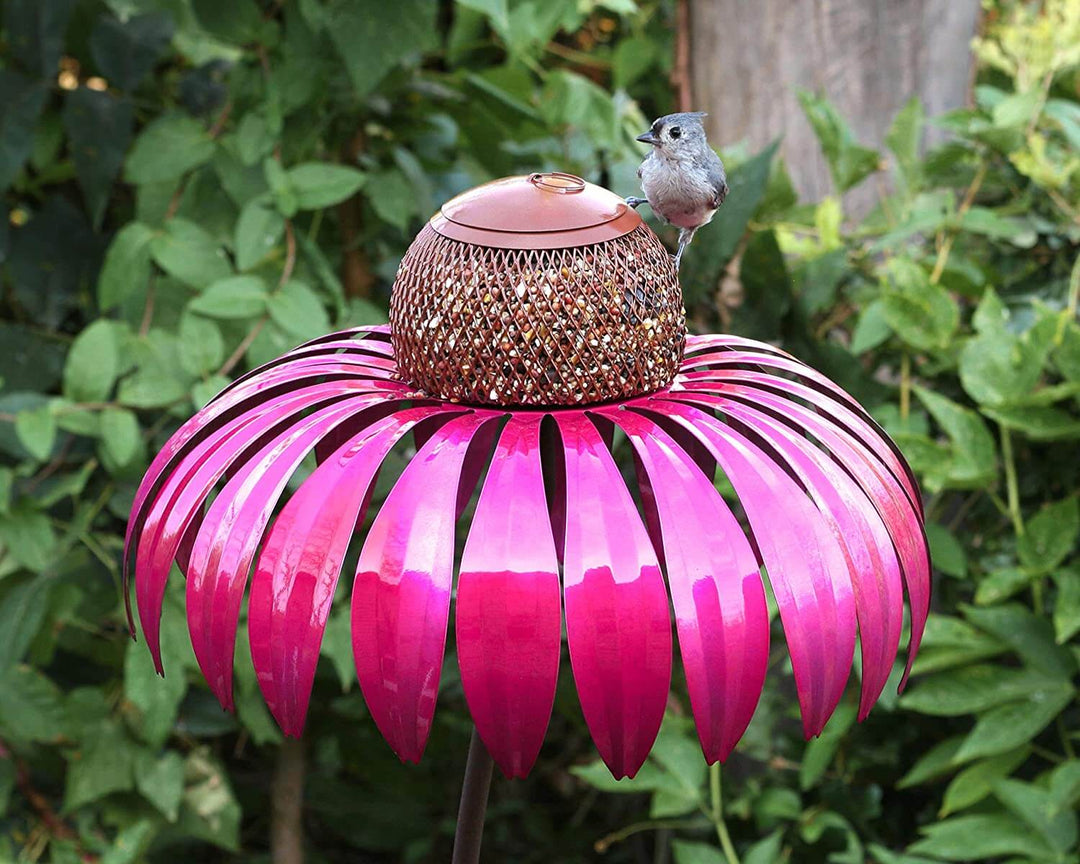 Nichoir à Oiseaux en Forme de Fleur 9