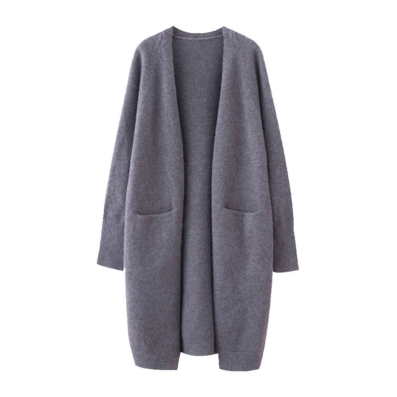 Cardigan Long Femme Ouvert