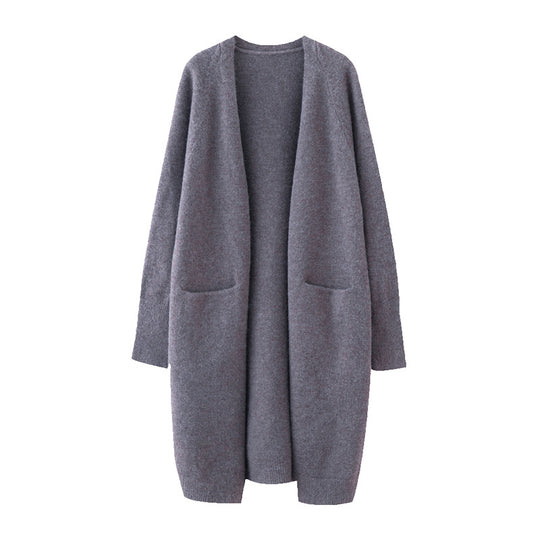 Cardigan Long Femme Ouvert