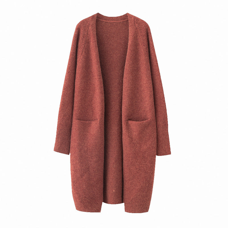 Cardigan Long Femme Ouvert