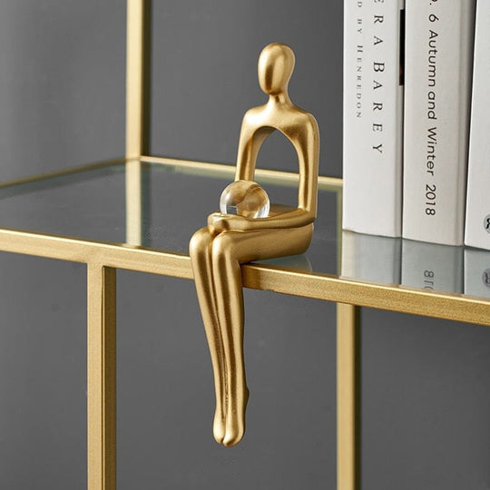 Objet De Décoration Abstrait Pour Intérieur, Meuble Déco Élégant Pour Salon Et Bureau 0