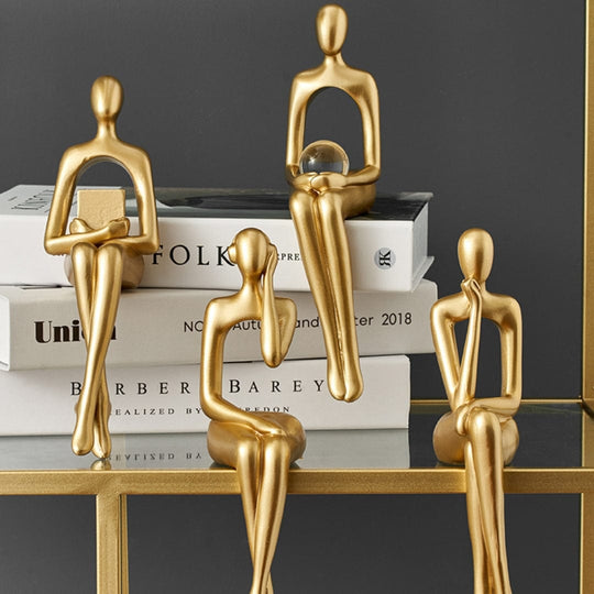 Objet De Décoration Abstrait Pour Intérieur, Meuble Déco Élégant Pour Salon Et Bureau 2