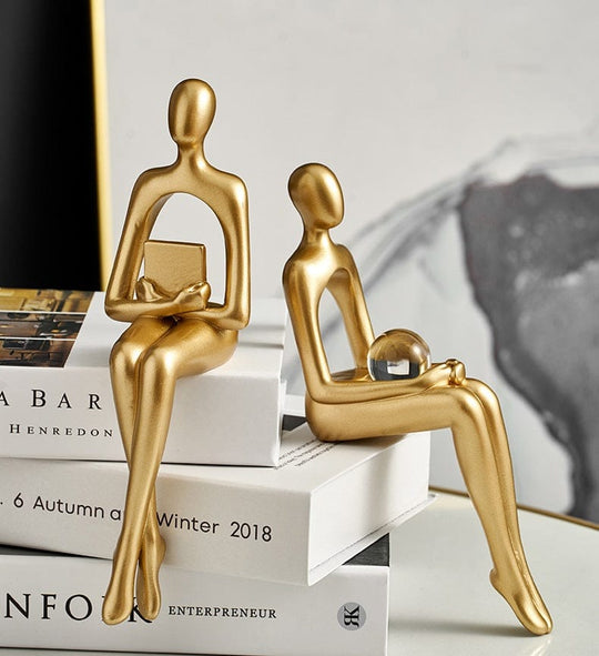 Objet De Décoration Abstrait Pour Intérieur, Meuble Déco Élégant Pour Salon Et Bureau 3