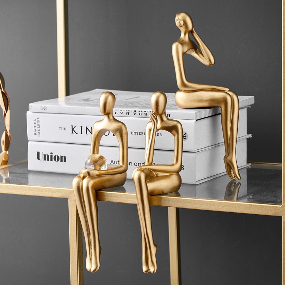 Objet De Décoration Abstrait Pour Intérieur, Meuble Déco Élégant Pour Salon Et Bureau 5