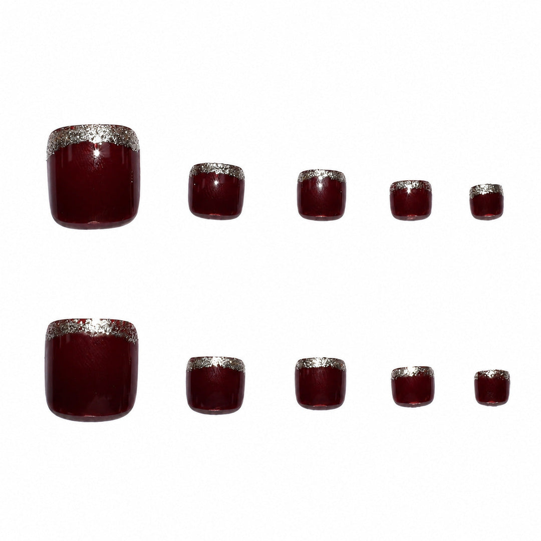 Ongles Artificiels Femme Style Brillant et Polyvalent 4