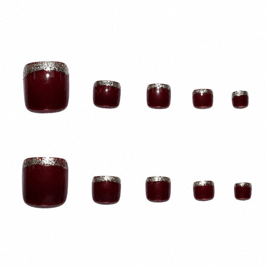 Ongles Artificiels Femme Style Brillant et Polyvalent 4