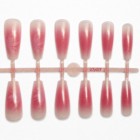 Ongles Artificiels Modernes Dégradé pour Femme 2