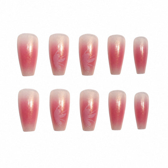 Ongles Artificiels Modernes Dégradé pour Femme 3