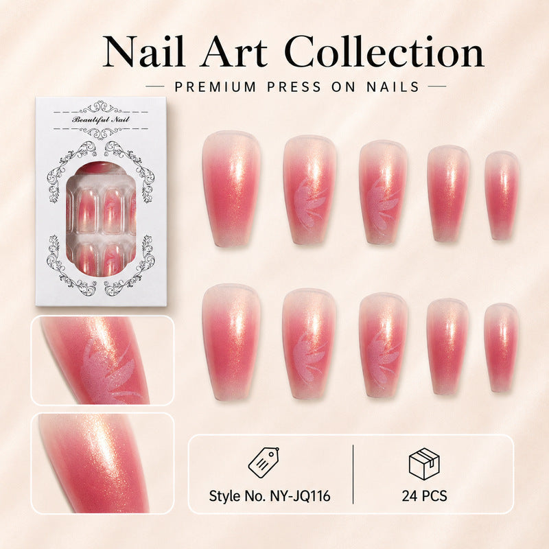 Ongles Artificiels Modernes Dégradé pour Femme 5