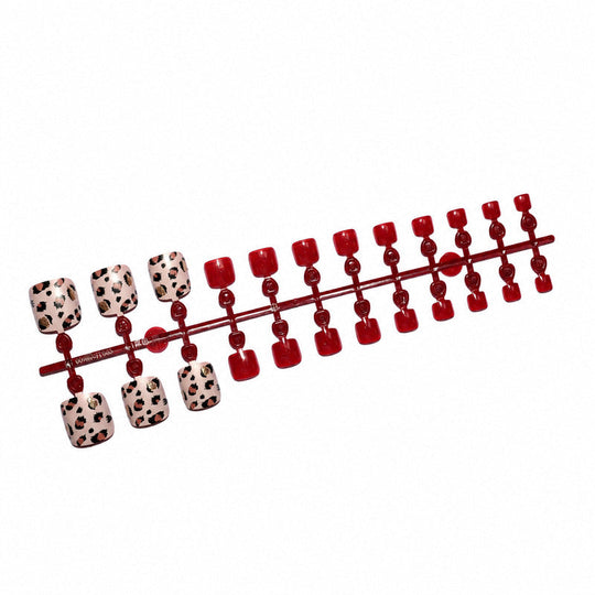 Ongles artificiels autocollants pour femmes style moderne 5
