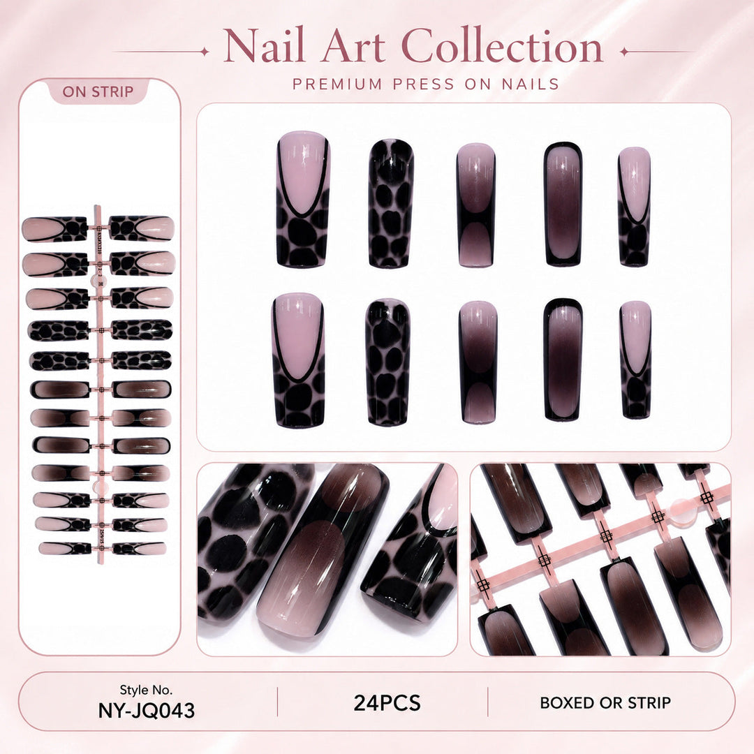 Ongles artificiels modernes pour femmes design varié 2