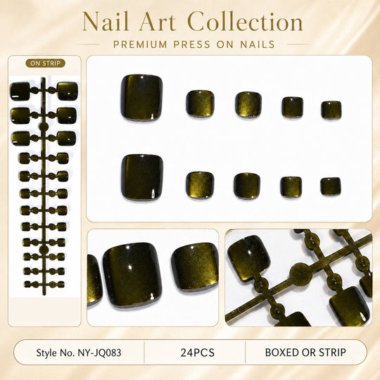 Ongles pressables pour femme style nail art varié 6