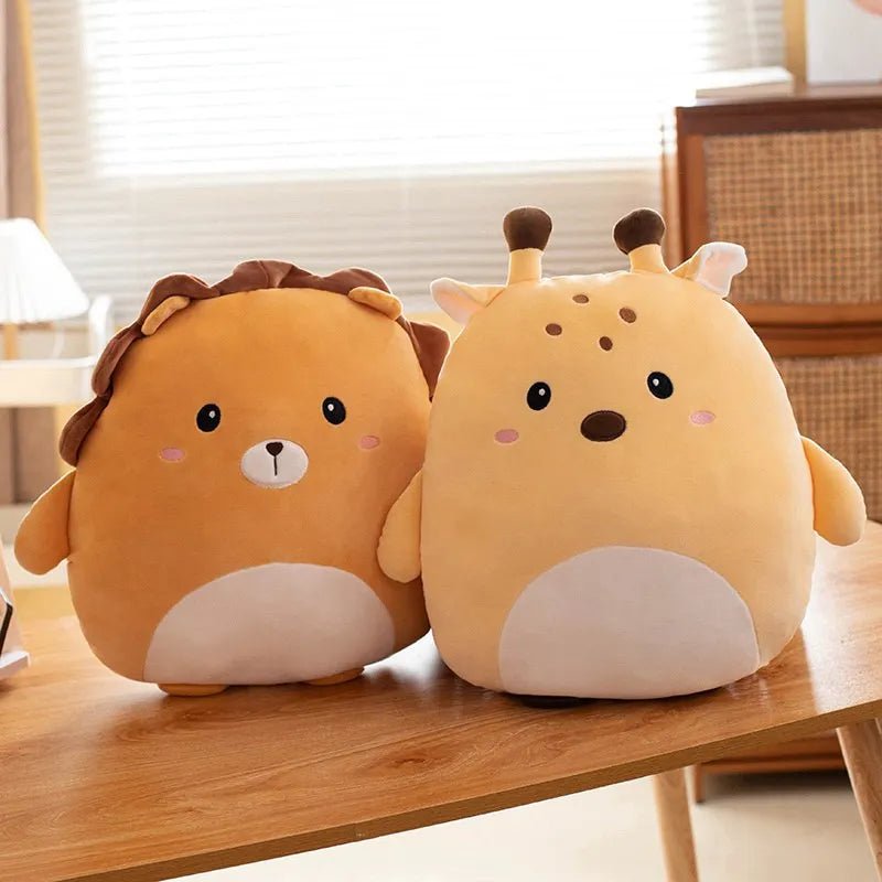 Oreiller Animal Doux pour Enfants - Compagnon de Câlins et Moments de Détente 8