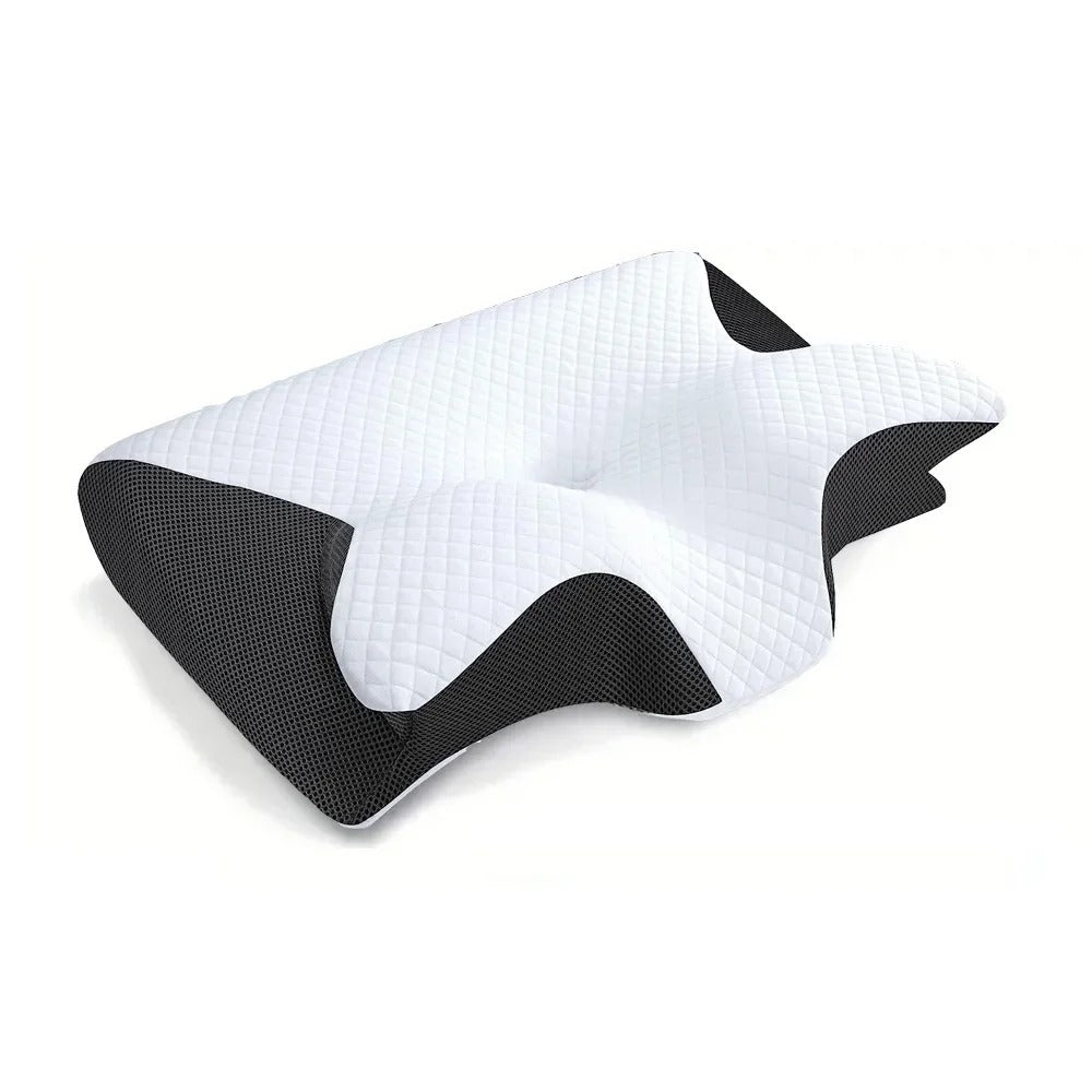 Oreiller Mémoire de Forme Contour Ergonomique pour Toutes Positions 0