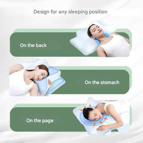Oreiller Mémoire de Forme Ergonomique pour un Sommeil Réparateur 4
