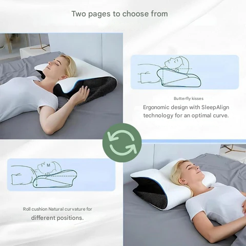 Oreiller Mémoire de Forme Ergonomique pour un Sommeil Réparateur 5