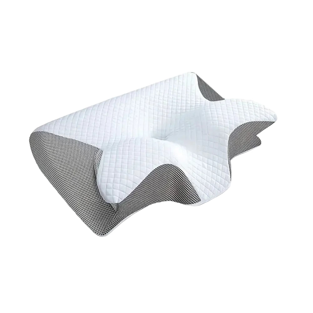 Oreiller Mémorie de Forme Ergonomique Adaptable pour Tous les Dormeurs 0