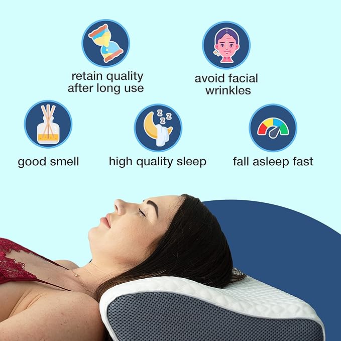 Oreiller Orthopédique Confortable pour un Sommeil Réparateur 4