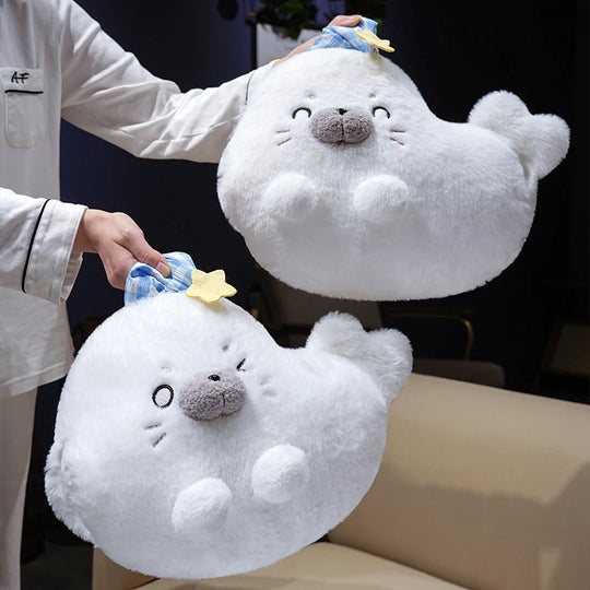 Oreiller Peluche pour Femmes avec Couverture Portable Douce 2