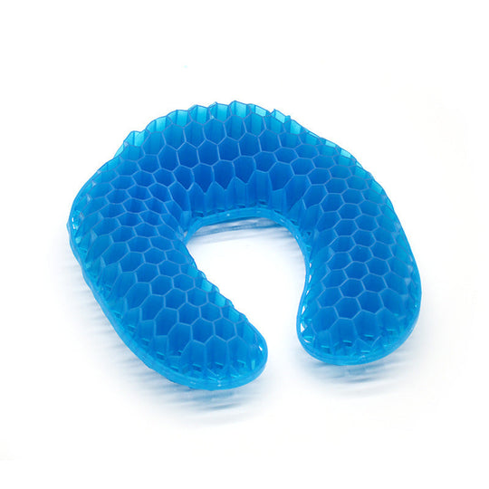 Oreiller cervical unisexe ergonomique en forme de U avec structure respirante 1