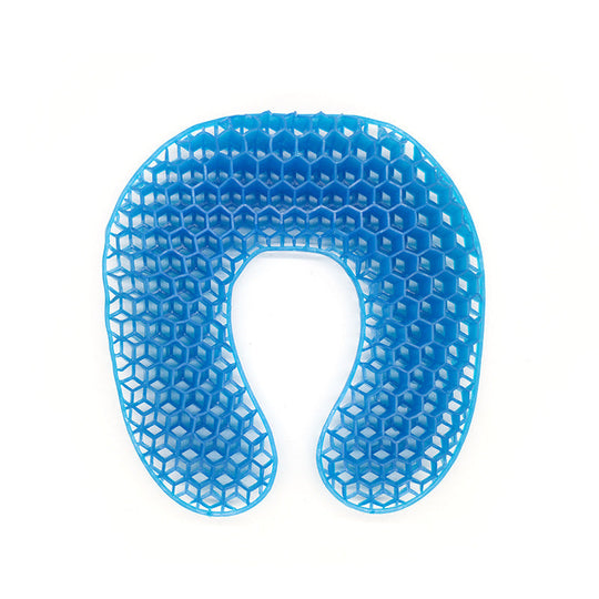 Oreiller cervical unisexe ergonomique en forme de U avec structure respirante 2