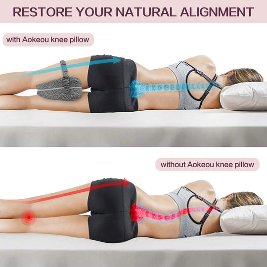 Oreiller de jambe pour un sommeil réparateur 6