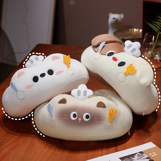 Oreiller de voyage pour enfants avec design visage de chien 1
