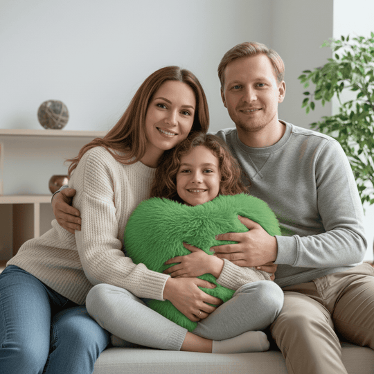 Oreiller en forme de cœur pour un intérieur moderne 1