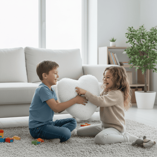 Oreiller en forme de cœur pour un intérieur moderne 2
