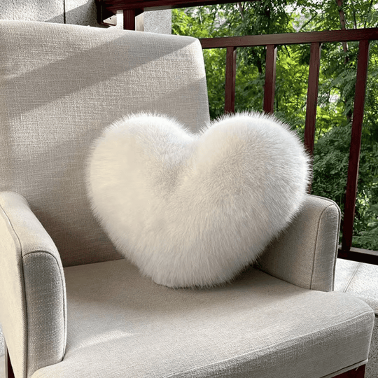 Oreiller en forme de cœur pour un intérieur moderne 7