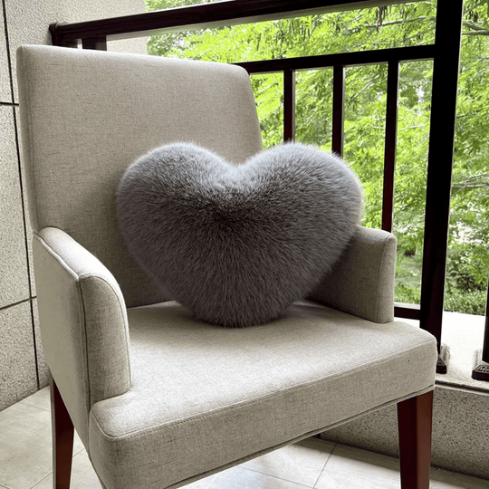 Oreiller en forme de cœur pour un intérieur moderne 9