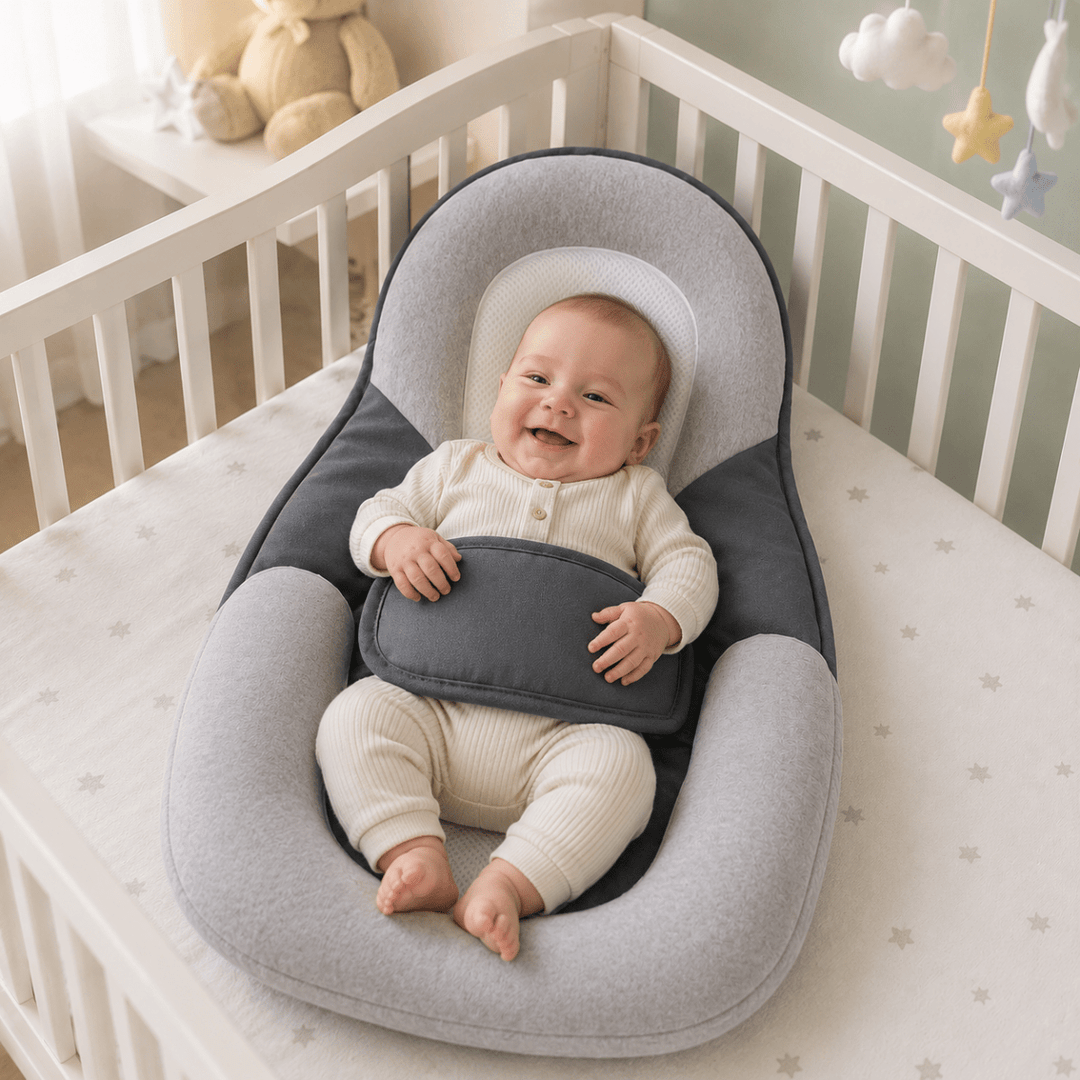 Oreiller pour Bébé Ergonomique Incliné 1