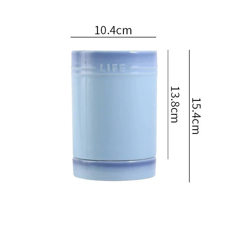 Organisateur Cuisine Coloré avec Compartiment Unique pour Ustensiles 10