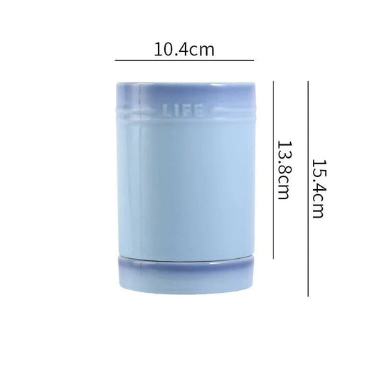 Organisateur Cuisine Coloré avec Compartiment Unique pour Ustensiles 10