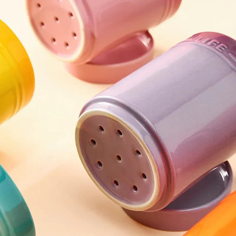 Organisateur Cuisine Coloré avec Compartiment Unique pour Ustensiles 3