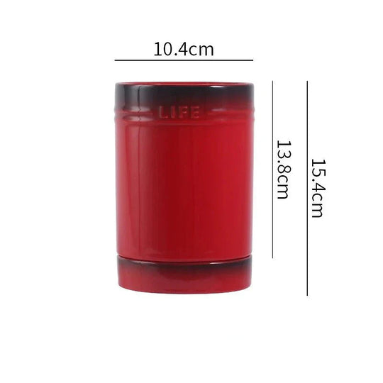 Organisateur Cuisine Coloré avec Compartiment Unique pour Ustensiles 8