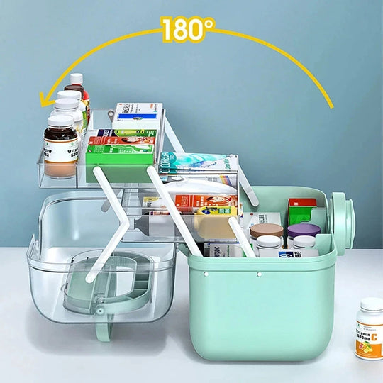 Organisateur Médical Multifonctionnel Pratique pour la Maison 2