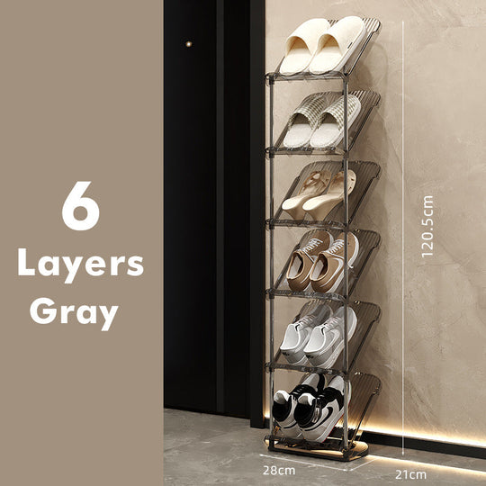 Organisateur à Chaussures Multicouche Transparent 10