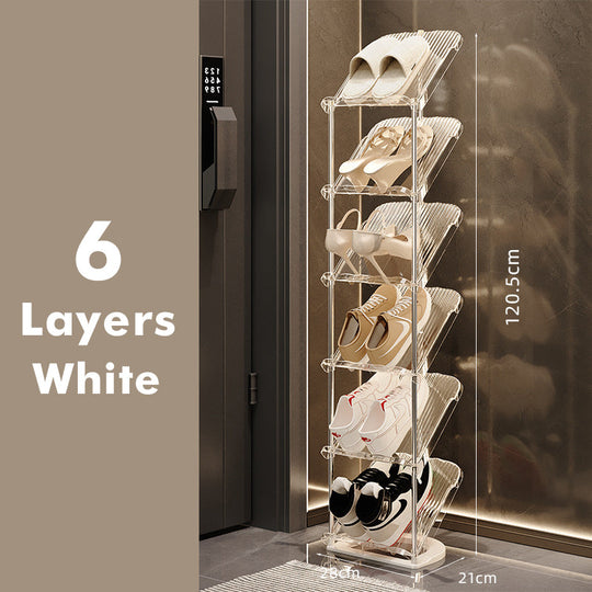 Organisateur à Chaussures Multicouche Transparent 4