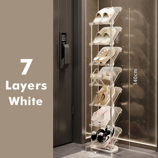 Organisateur à Chaussures Multicouche Transparent 5