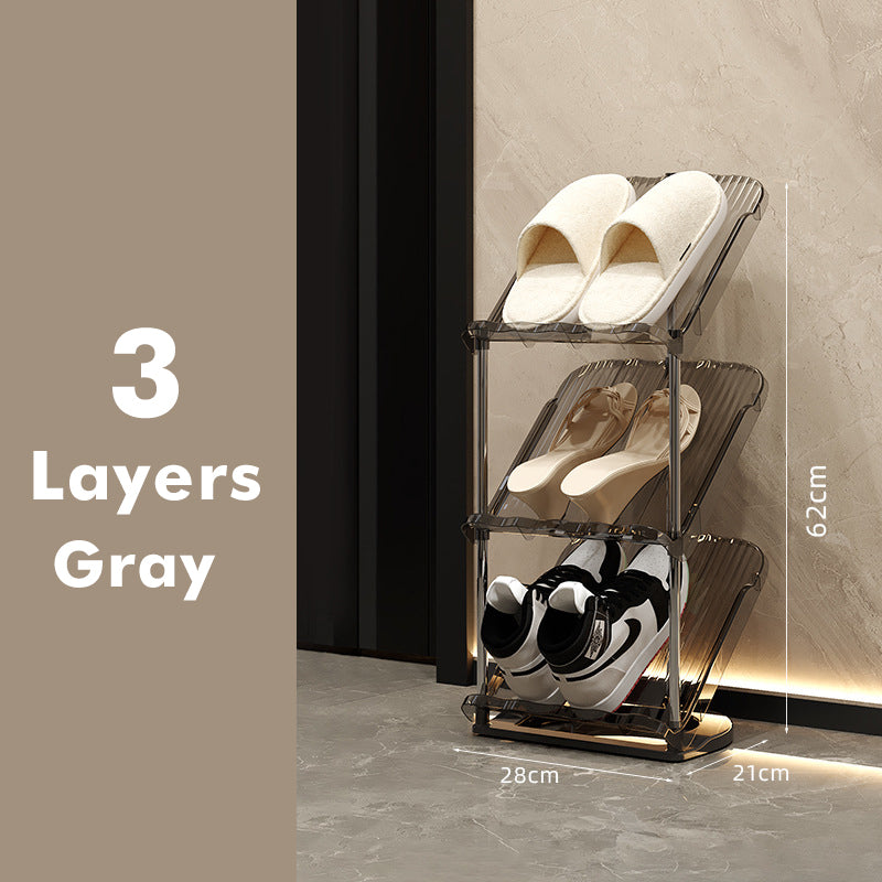 Organisateur à Chaussures Multicouche Transparent 8