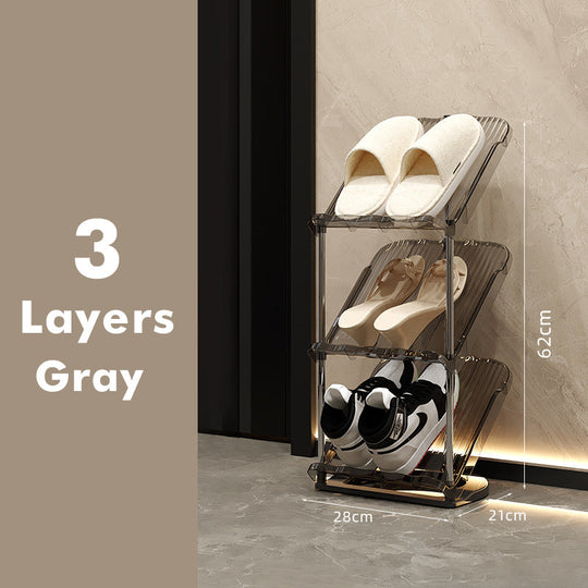 Organisateur à Chaussures Multicouche Transparent 8