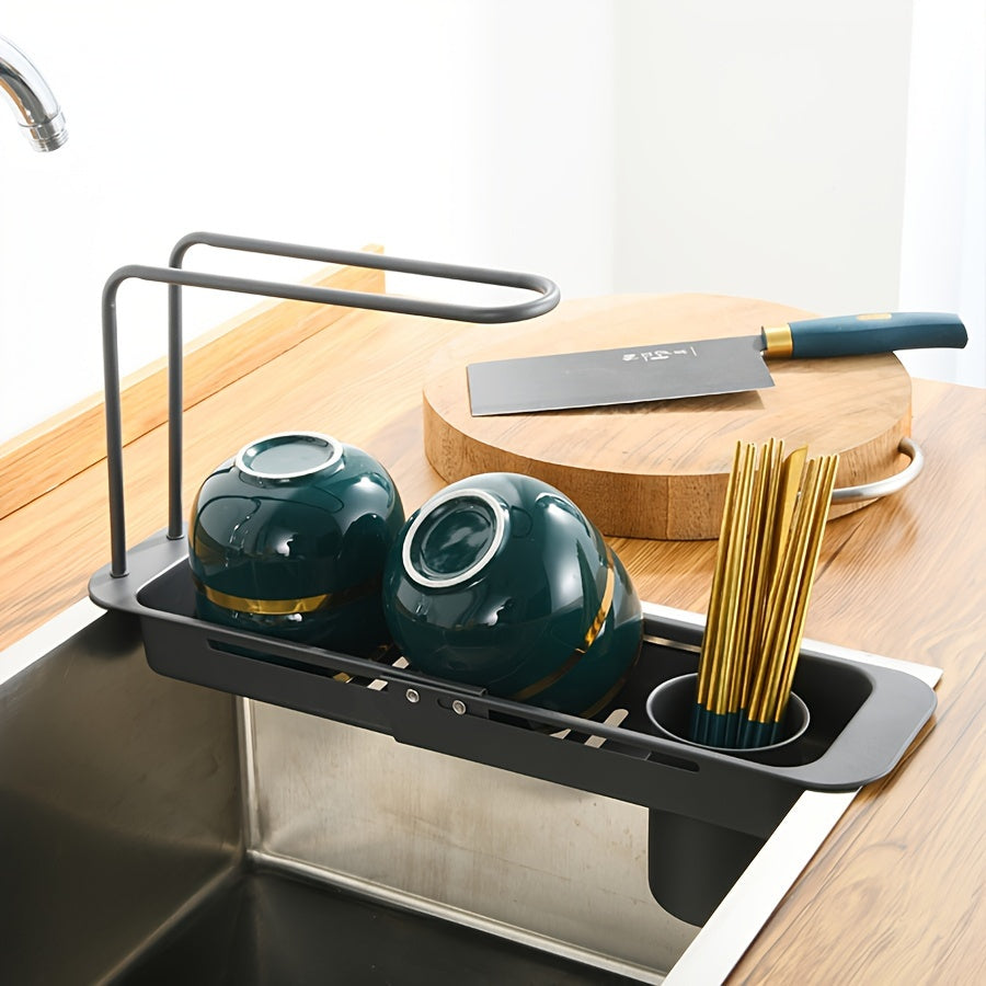 Organisateur d'Évier de Cuisine Réglable 1