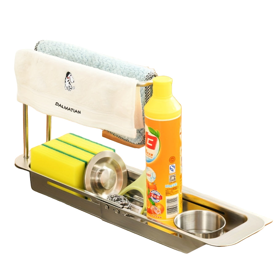 Organisateur d'Évier de Cuisine Réglable 9
