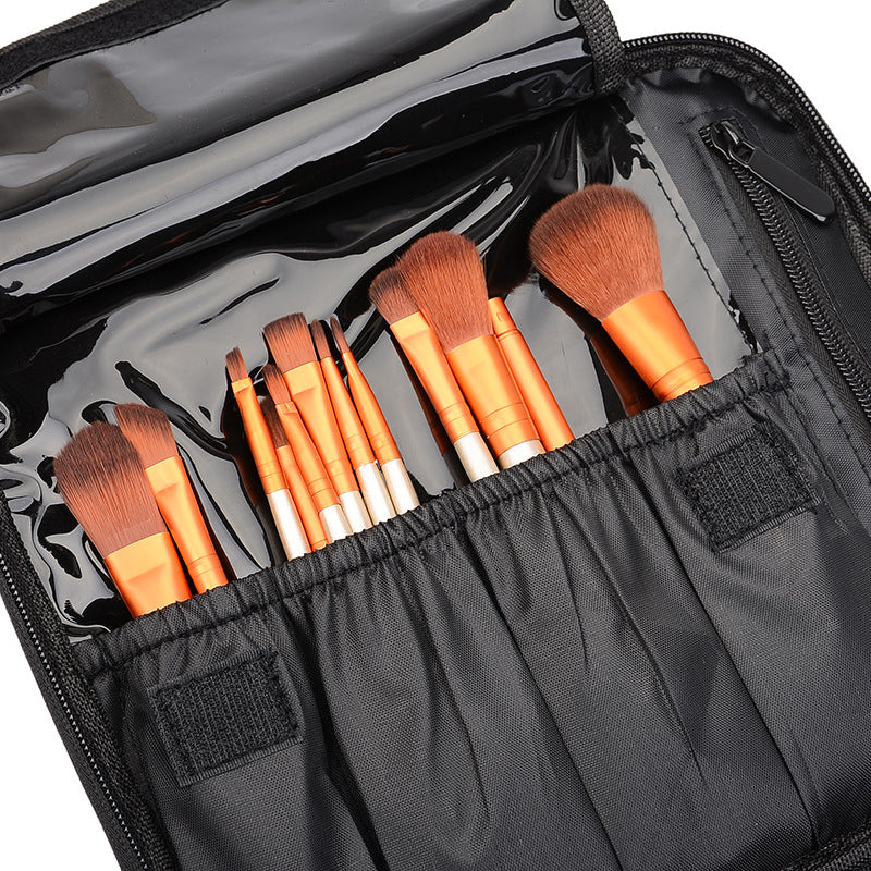 Organisateur de Maquillage Portable avec Compartiments Réglables pour Rangement Pratique 1