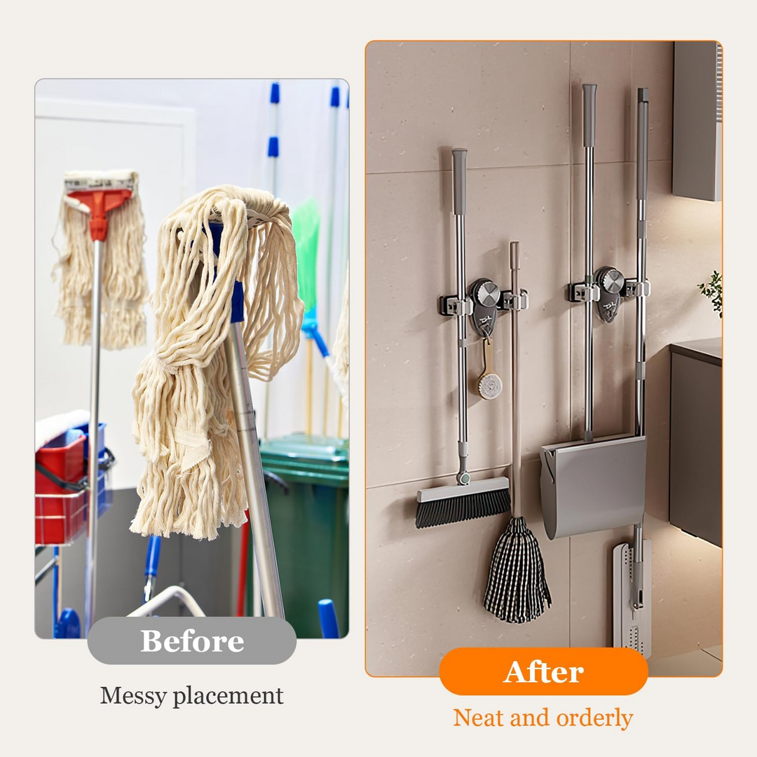 Organisateur de Porte Multifonction pour Outils de Nettoyage 1