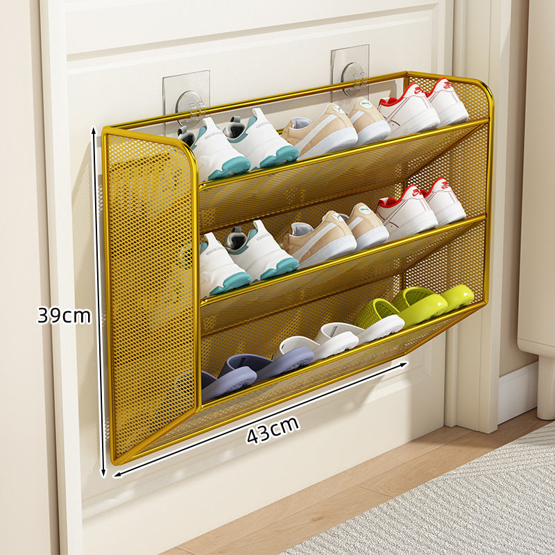 Organisateur de Porte pour Chaussures avec Étagère Inclinée Ventilée pour Femme 12