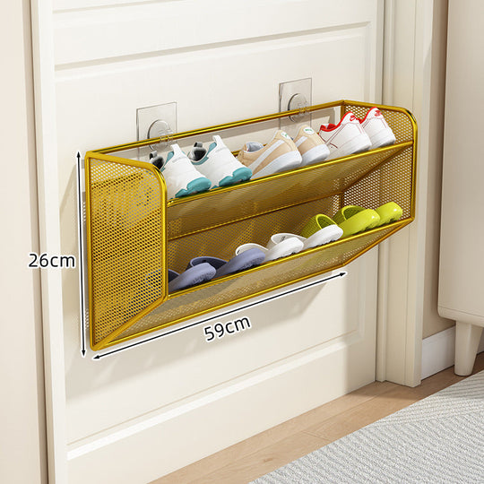 Organisateur de Porte pour Chaussures avec Étagère Inclinée Ventilée pour Femme 14