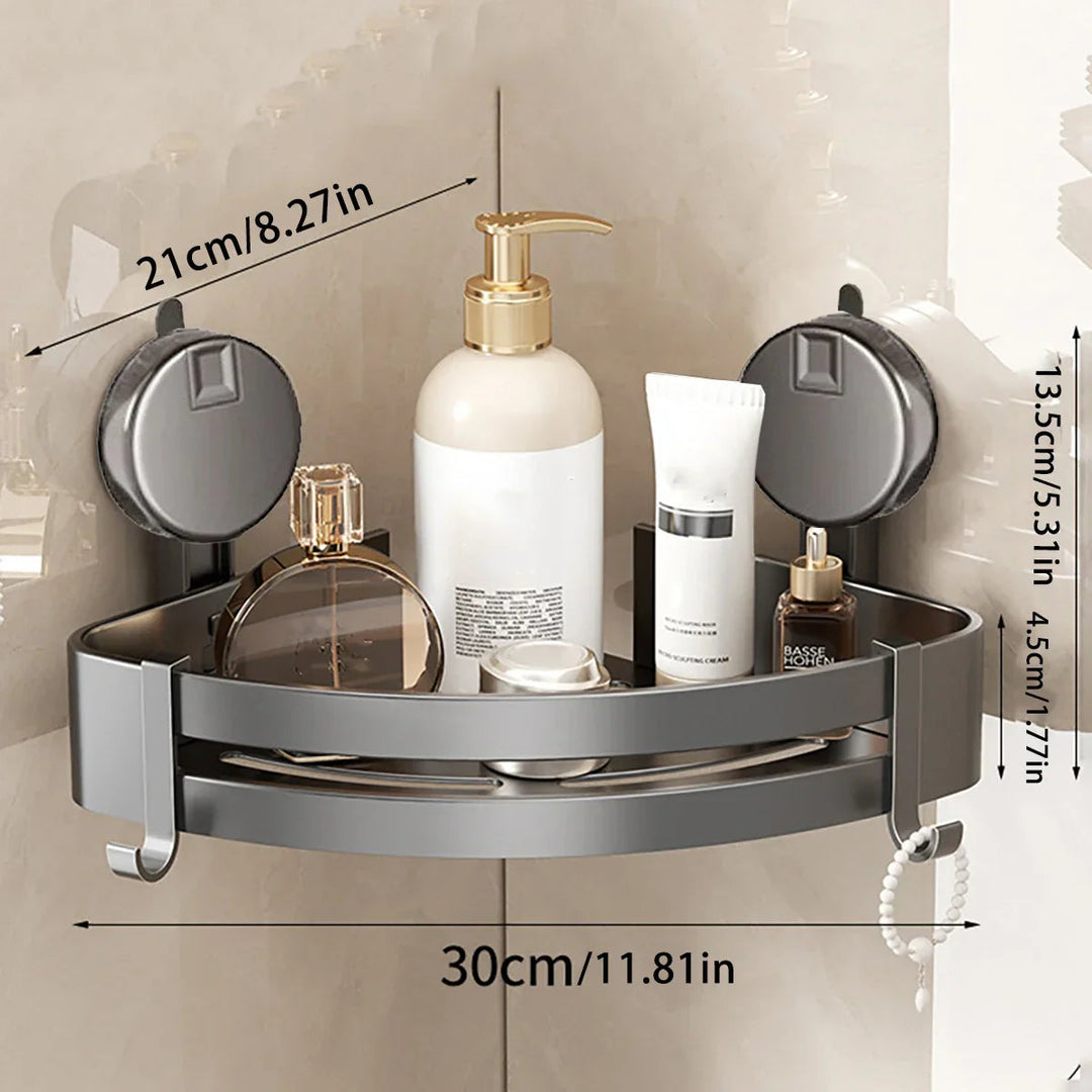 Organisateur de Salle de Bain d'Angle Pratique 4