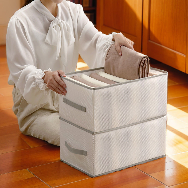 Organisateur de Vêtements Pliable avec Compartiments 0